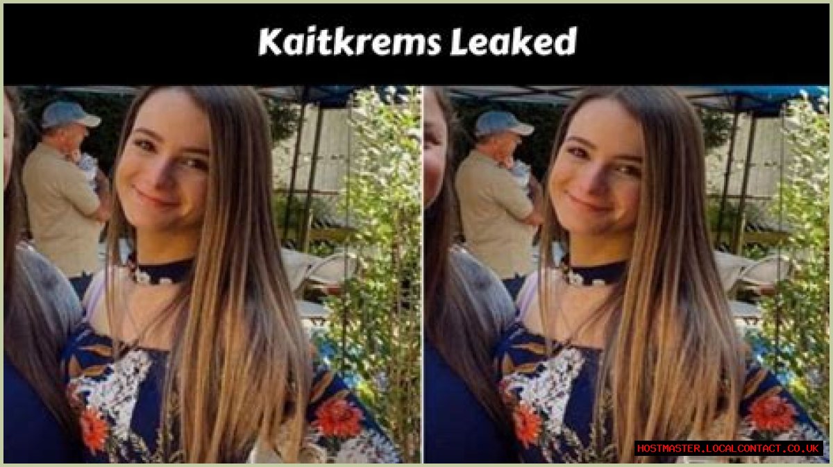 Kaitlyn Krems: Unveiling The Leaks And Secrets Behind The Headlines